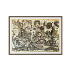 Alexandria on Newspaper (sold)